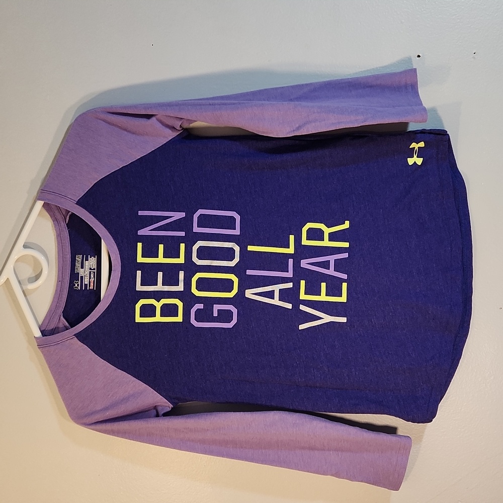 Under Armour long-sleeved shirt for girls  sizeYMD/JM/M